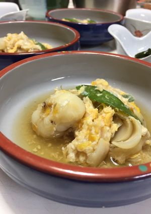 ホクホクゆり根の卵とじ-レシピのメイン写真