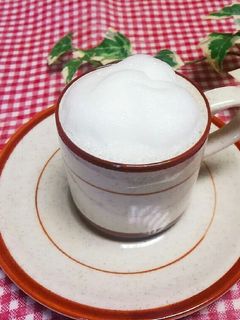 珈琲に♪ふわもこミルク(カフェクレーム)-レシピのメイン写真