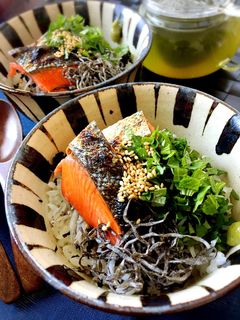 鮭茶漬け-レシピのメイン写真