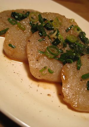 こんにゃくステーキ☆バターポン酢-レシピのメイン写真
