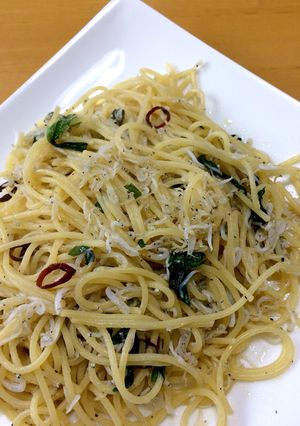 釜揚げしらすと大葉のパスタ-レシピのメイン写真