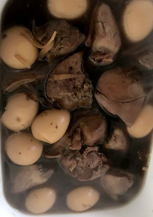 レバーとうずらの甘辛煮-レシピのメイン写真