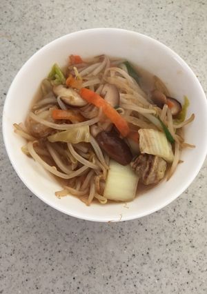コンビニ食材で作れます！野菜あんかけ！-レシピのメイン写真