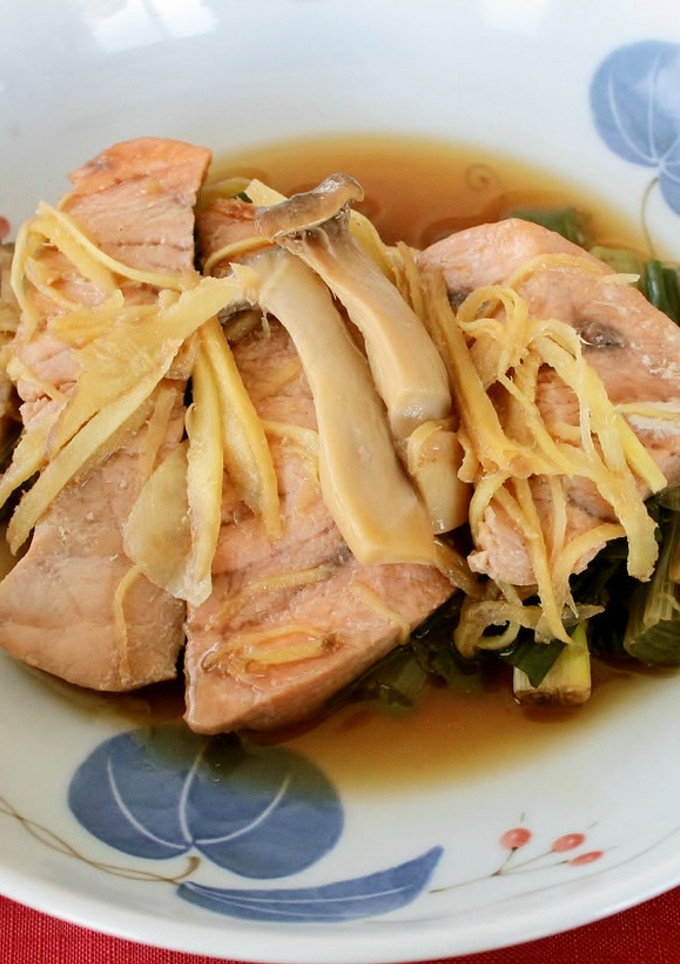 レンジで！めかじきのしょうが煮ステーキ風-レシピのメイン写真