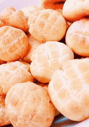 トースターで簡単☆メロンパンクッキー-レシピのメイン写真