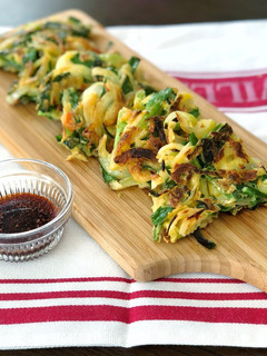 水は入れません!野菜を食べるためのチヂミ-レシピのメイン写真