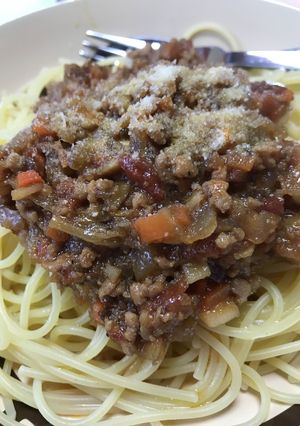 超旨！トマトすき焼きリメイクミートソース-レシピのメイン写真