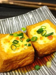 中までとろ~♡な厚揚げのマヨチーズ焼き-レシピのメイン写真