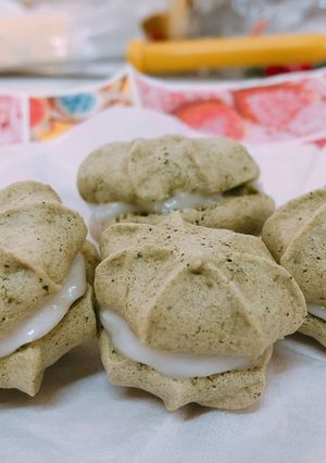 抹茶のマカロン-レシピのメイン写真