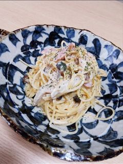 ☆ワンポット和風クリームパスタ☆-レシピのメイン写真