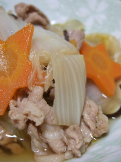 昆布茶で絶品!白菜と豚肉の煮物-レシピのメイン写真