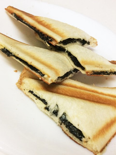 おつまみに〜海苔とチーズのホットサンド-レシピのメイン写真