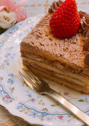 簡単で美味しい♪チョコクリームケーキ-レシピのメイン写真