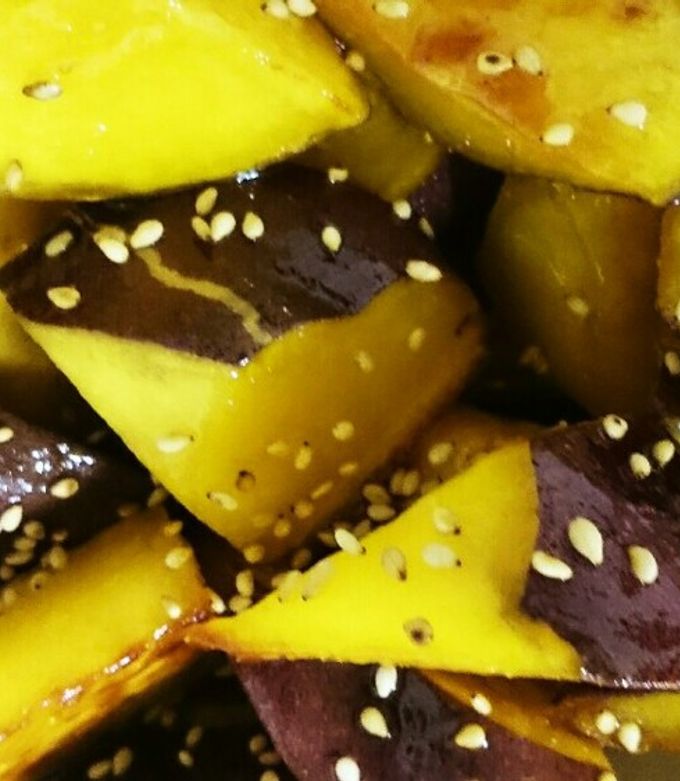 簡単フライパンで大学芋-レシピのメイン写真