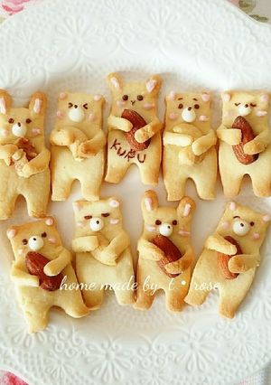 抱っこクッキー / 型抜きクッキー-レシピのメイン写真