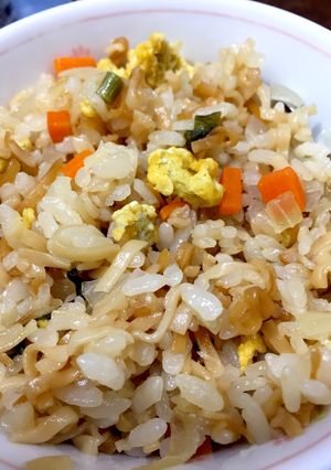 チキンラーメン炊き込みご飯-レシピのメイン写真
