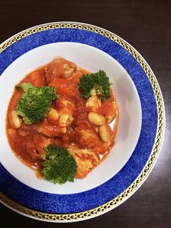 簡単♪鶏肉のトマト煮-レシピのメイン写真