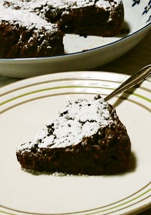 簡単米粉濃厚チョコケーキ-レシピのメイン写真