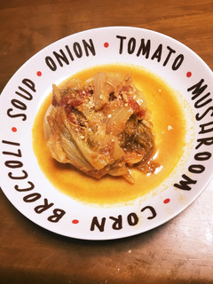 節約ズボラ!トマト缶とシーチキンと白菜煮-レシピのメイン写真