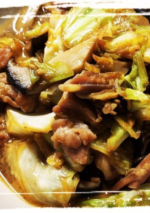 ☆セセリとキャベツのバター醤油焼き☆-レシピのメイン写真