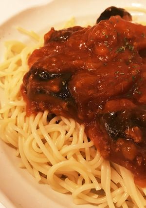 簡単♡なすミートスパゲティ-レシピのメイン写真
