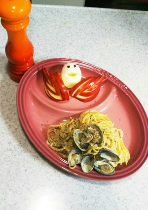 あさりとゴルゴンゾーラのクリームパスタ-レシピのメイン写真
