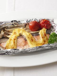 鮭とエリンギのマヨネーズ焼き-レシピのメイン写真