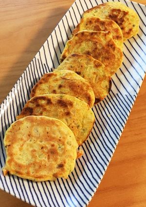 離乳食後期〜ふわふわお好み焼き-レシピのメイン写真