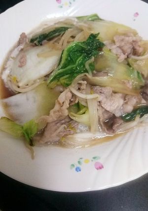 糖質制限しらたきのあんかけない焼きそば-レシピのメイン写真