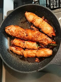 豚肉の肉巻き♪-レシピのメイン写真