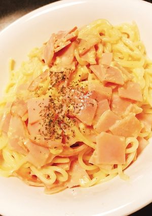ズボラ女のカルボナーラ-レシピのメイン写真