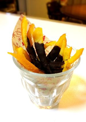 バレンタイン☆伊予柑ジェットで大人チョコ-レシピのメイン写真