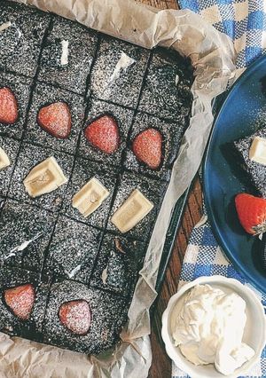 バター不要☆もっちり豆腐ブラウニー-レシピのメイン写真