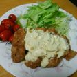 卵感たっぷりのタルタル(^^)チキン南蛮