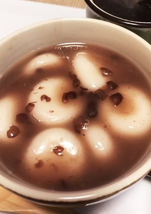 わが家のおしるこ（白玉）-レシピのメイン写真