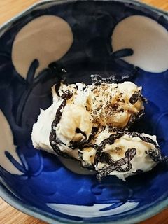 酒の肴♪塩昆布とクリームチーズ-レシピのメイン写真