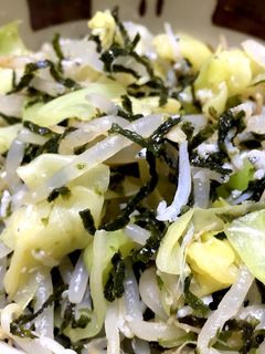 簡単★もやしとキャベツのしらす和え-レシピのメイン写真