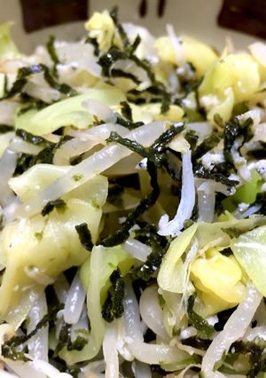 簡単★もやしとキャベツのしらす和え-レシピのメイン写真