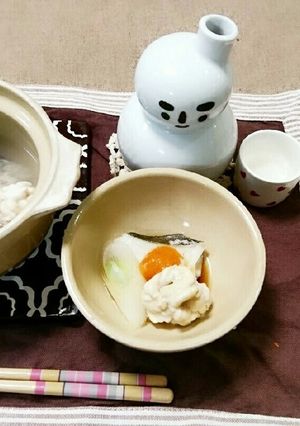 鱈と白子のだし煮-レシピのメイン写真