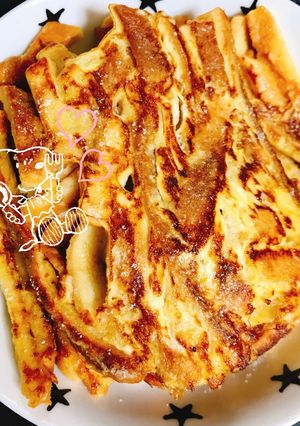 #節約！パンの耳でフレンチトースト-レシピのメイン写真