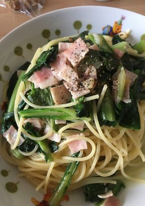春菊のペペロンチーノ-レシピのメイン写真