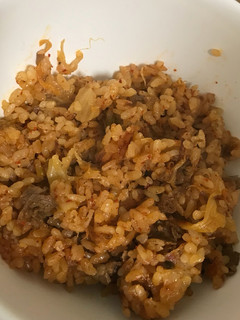 簡単!キムチ炊き込みご飯-レシピのメイン写真