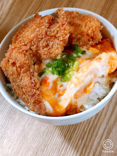 麺つゆでトロトロたまごのチキンカツ丼♡-レシピのメイン写真