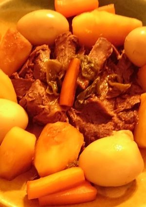 ジビエ：煮鹿-レシピのメイン写真