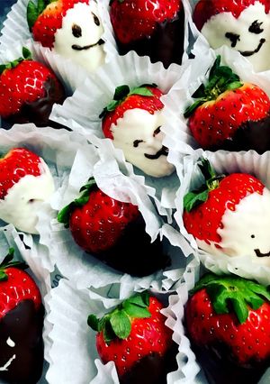 イチゴディップ★チョコ残★バレンタイン-レシピのメイン写真
