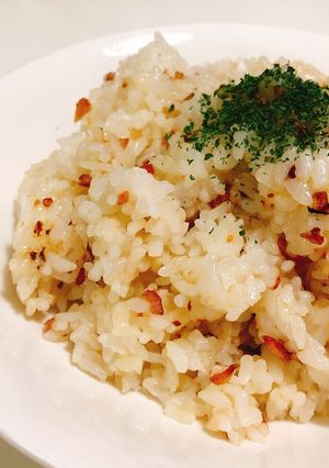 お願い、作って！ニンニク炒飯:-)-レシピのメイン写真
