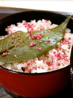 心地いい〜香り!桜おこわ-レシピのメイン写真