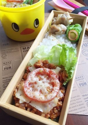 お弁当にチーズトマト-レシピのメイン写真