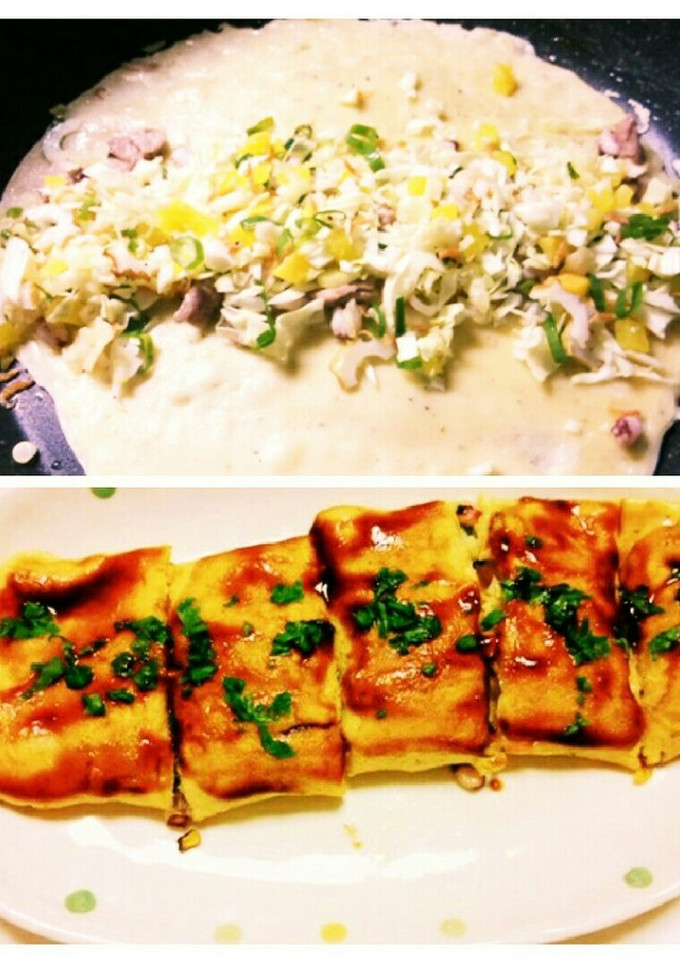 お好み焼き風変わり種-レシピのメイン写真