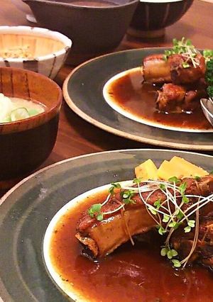 ヘルシー豚肉のバックリブ♪スペアリブにも-レシピのメイン写真